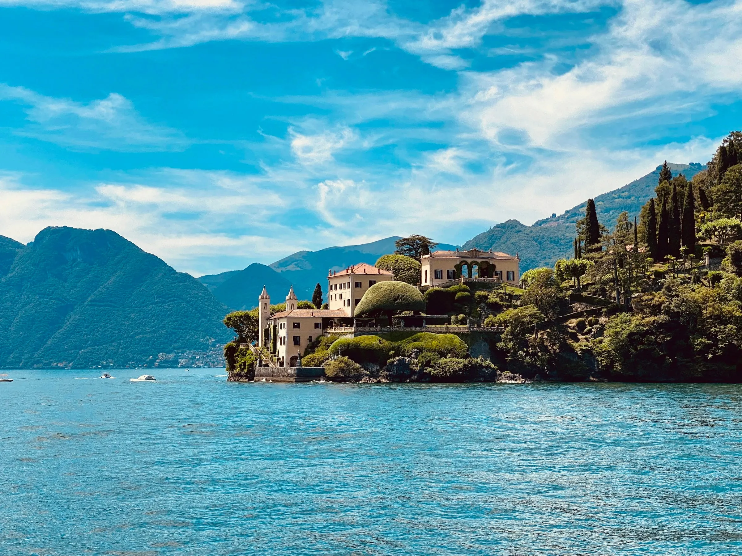Villa sur une presqu’île du lac de Côme
